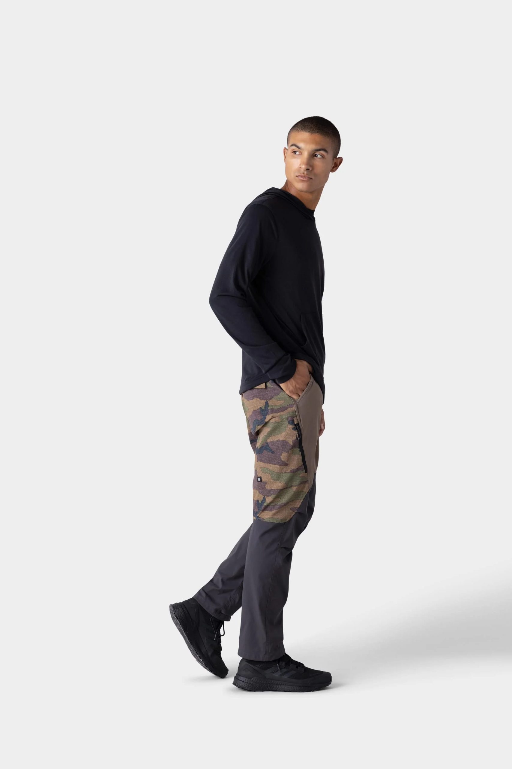 686 Men's Everywhere drirelease® Long Sleeve Hooded Tech Tee - Image 15