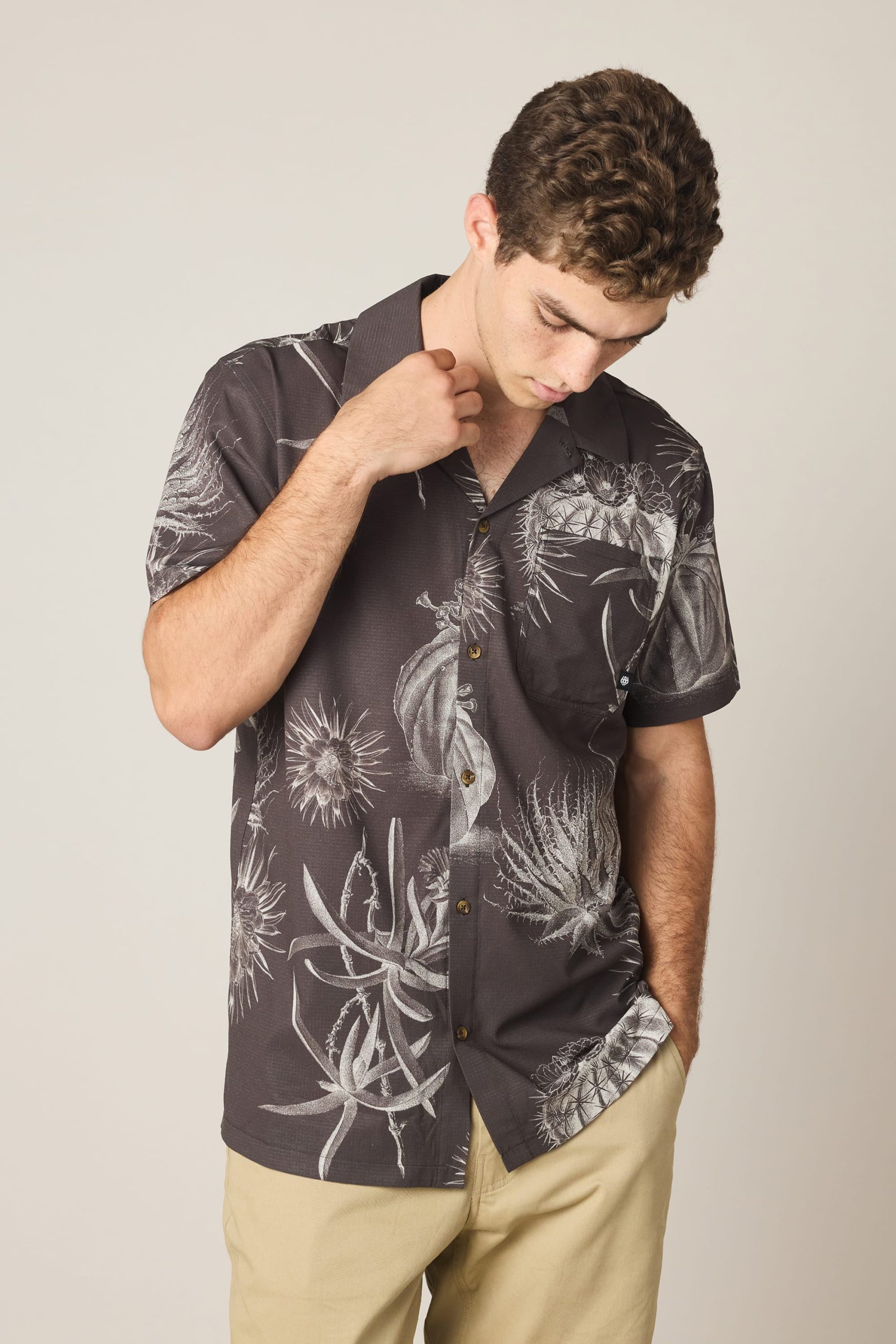 686 Men's Nomad Perforated Button Down Shirt - Image 10