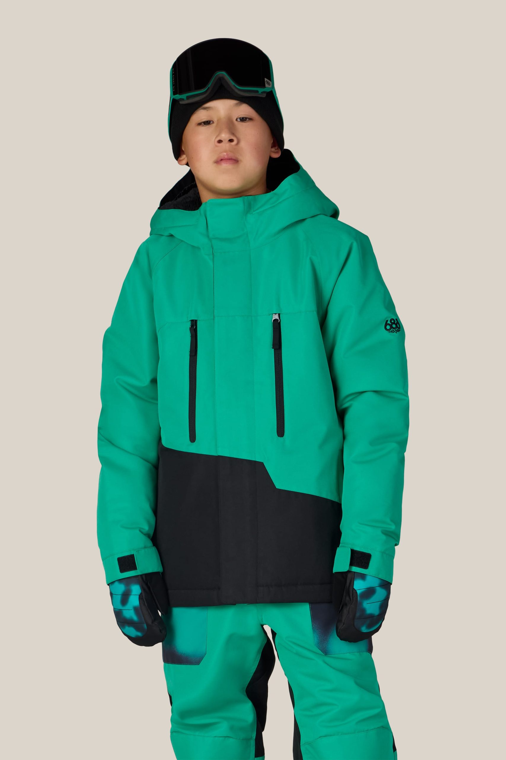 686 Boys' Geo™ Insulated Jacket - Image 2