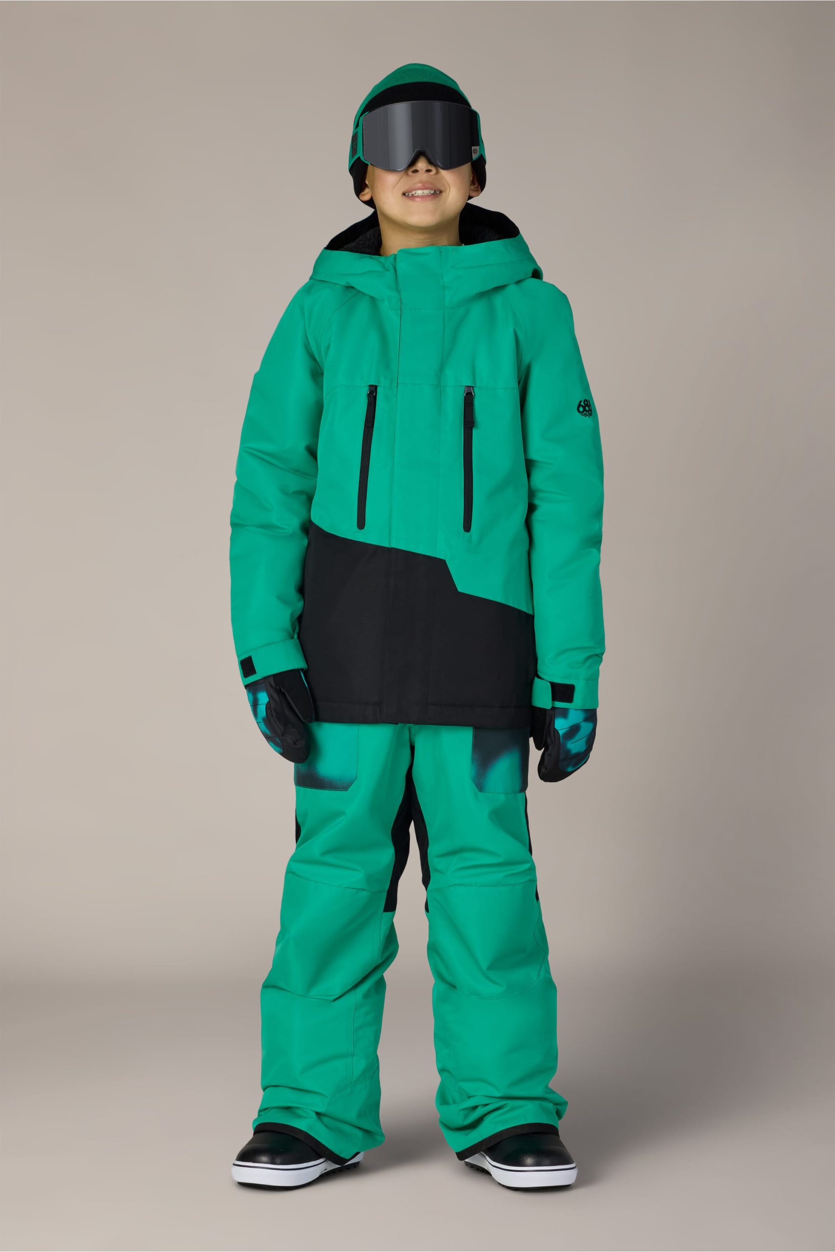 686 Boys' Geo™ Insulated Jacket - Image 10