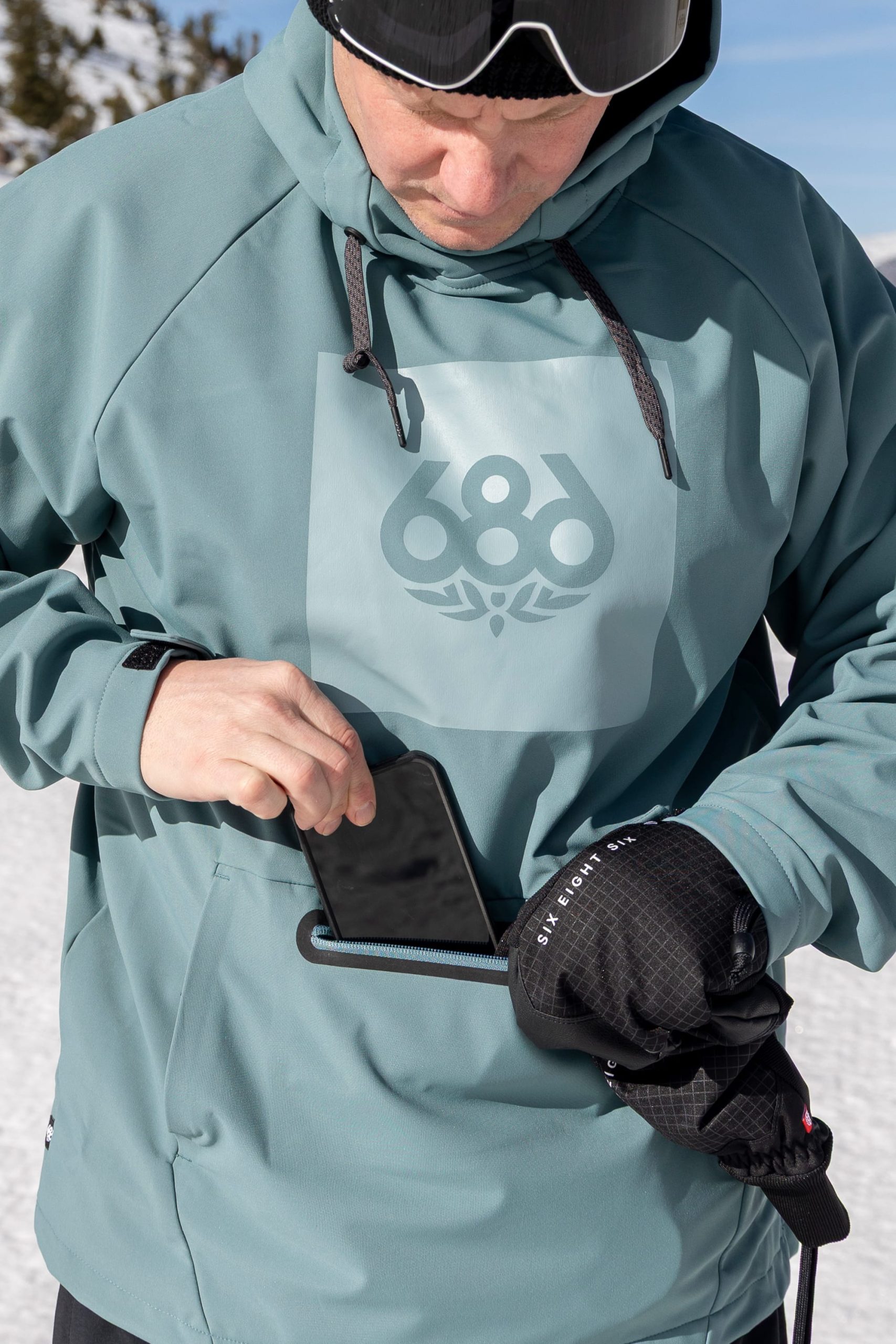 686 Men's Waterproof Hoody - Image 25