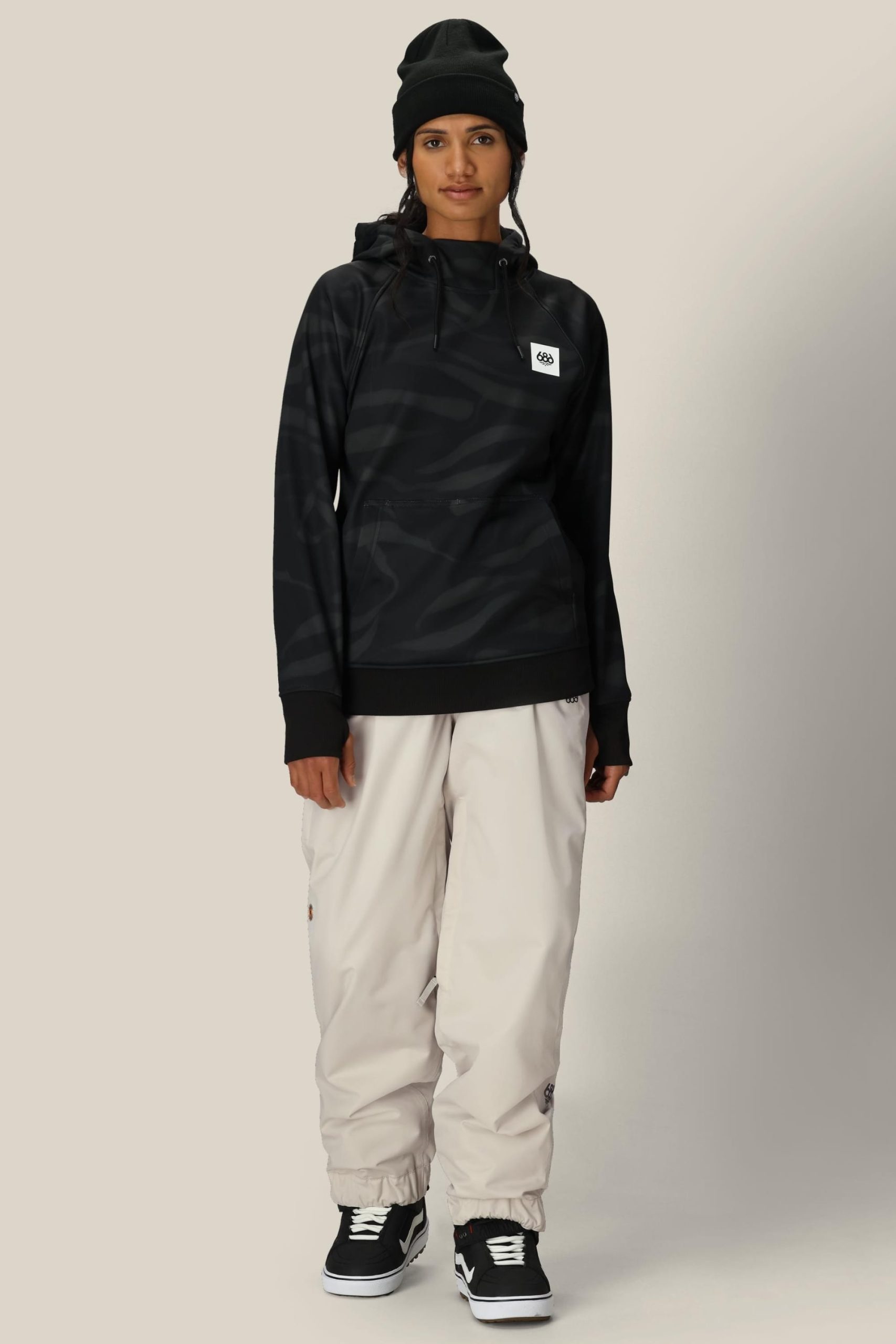 686 Women's Bonded Fleece Pullover Hoody - Image 2