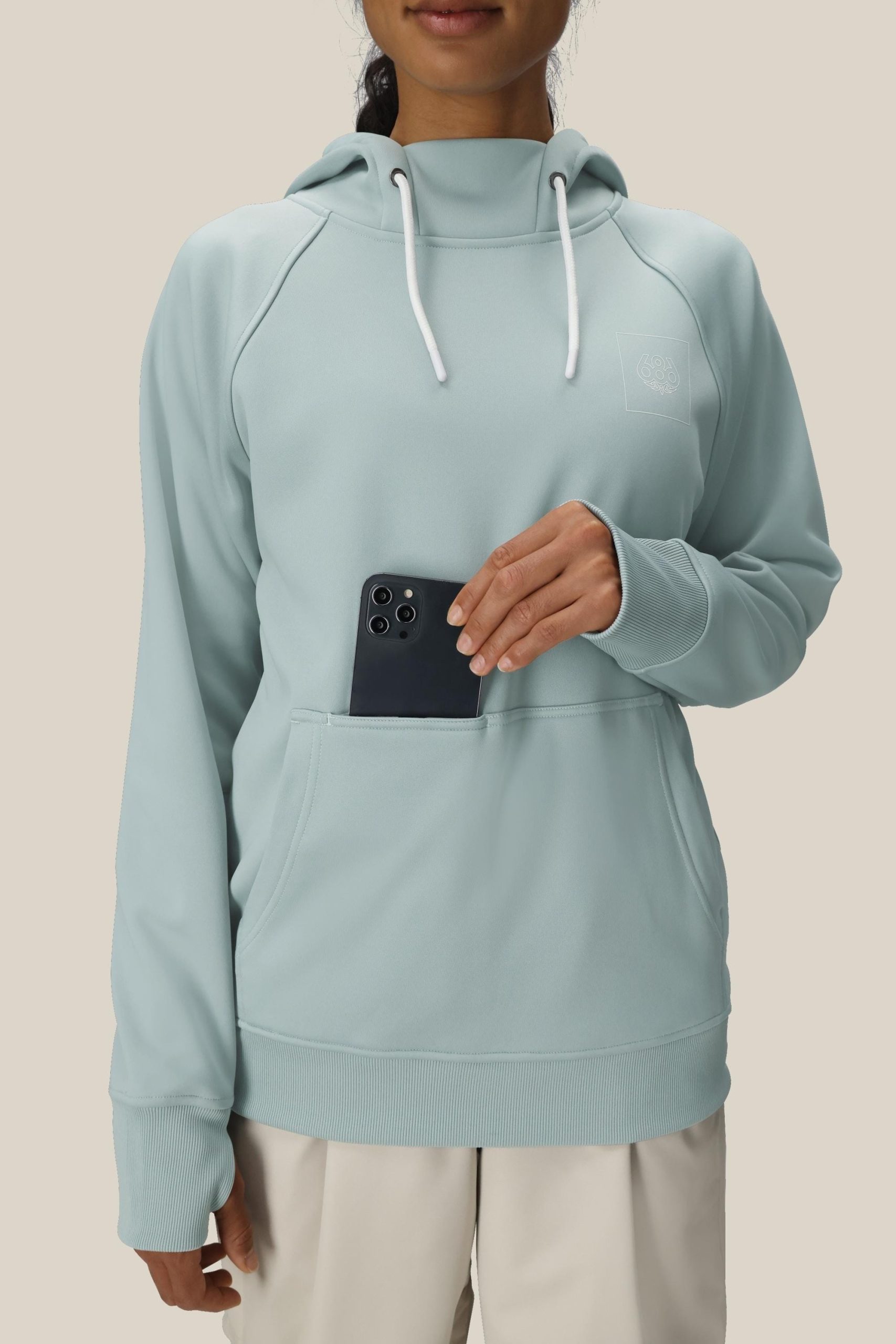 686 Women's Bonded Fleece Pullover Hoody - Image 7