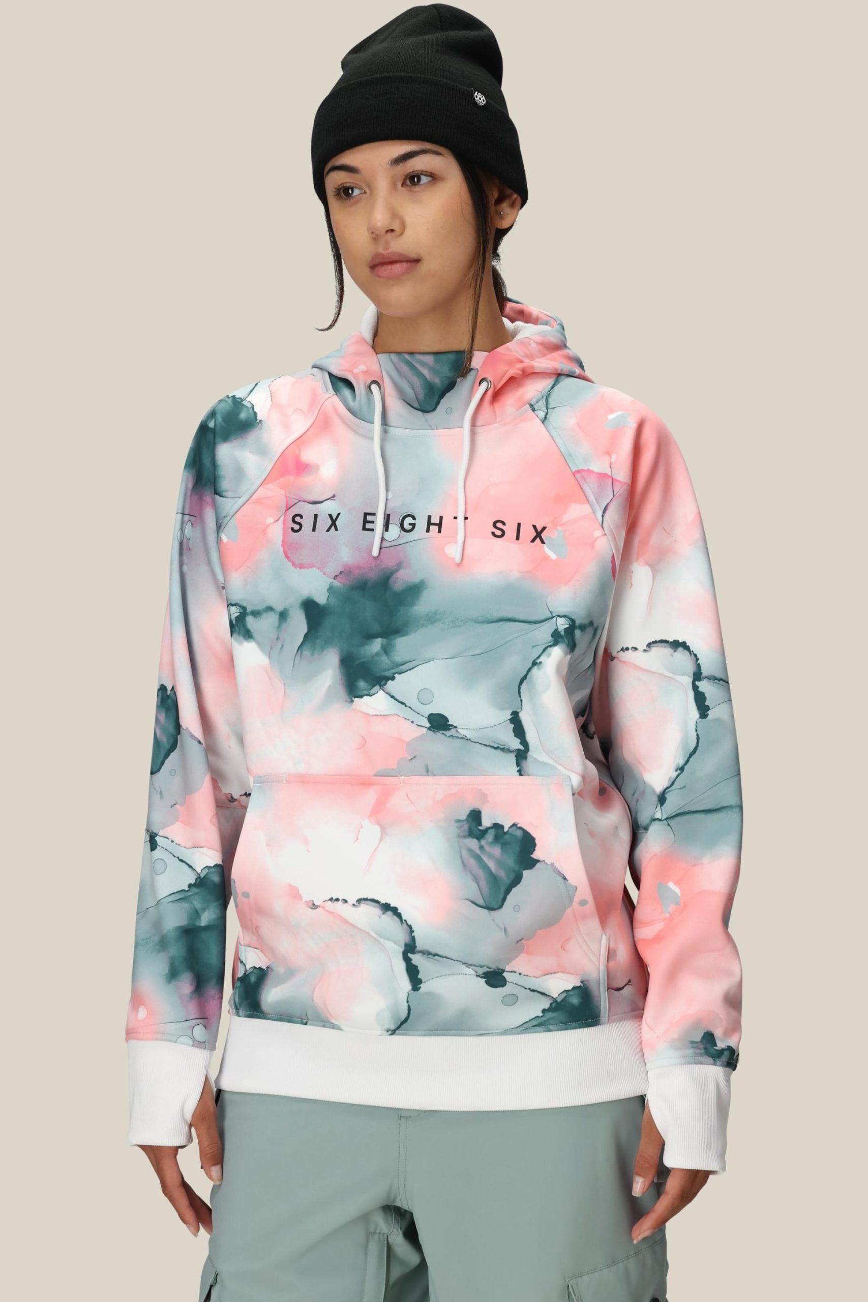 686 Women's Bonded Fleece Pullover Hoody - Image 9