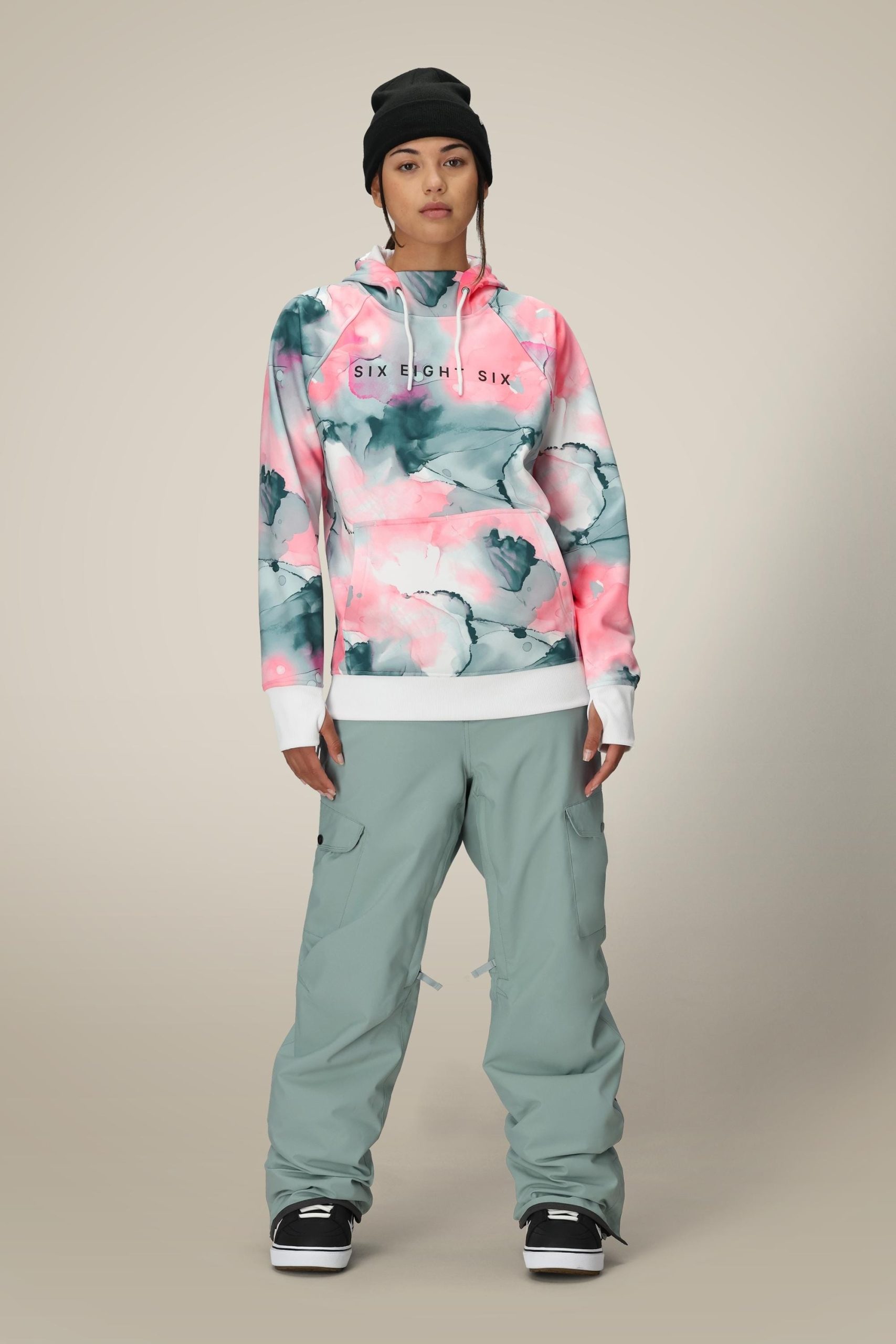 686 Women's Bonded Fleece Pullover Hoody - Image 10