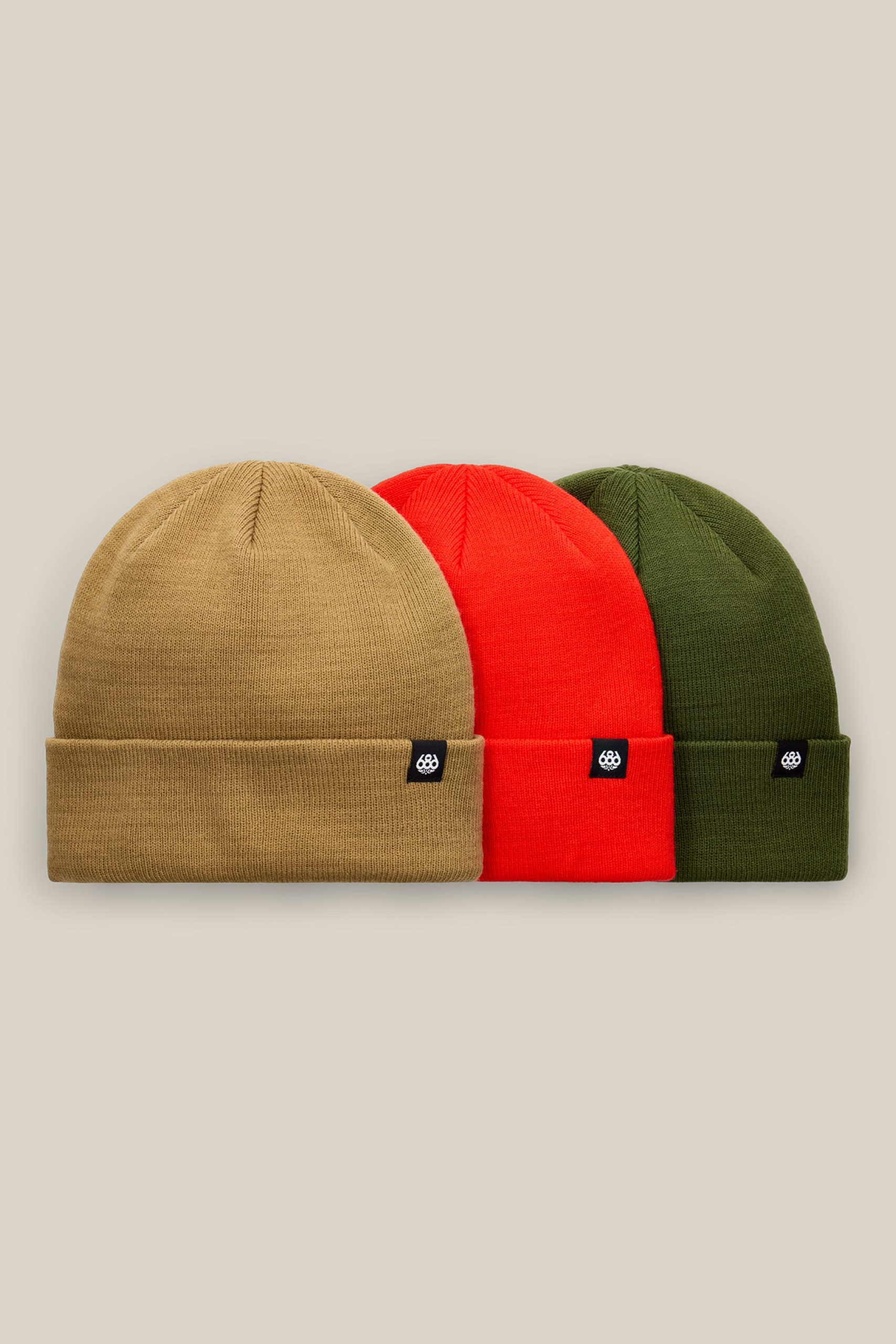 686 Standard Roll-Up Beanie (3-Pack) - Image 4