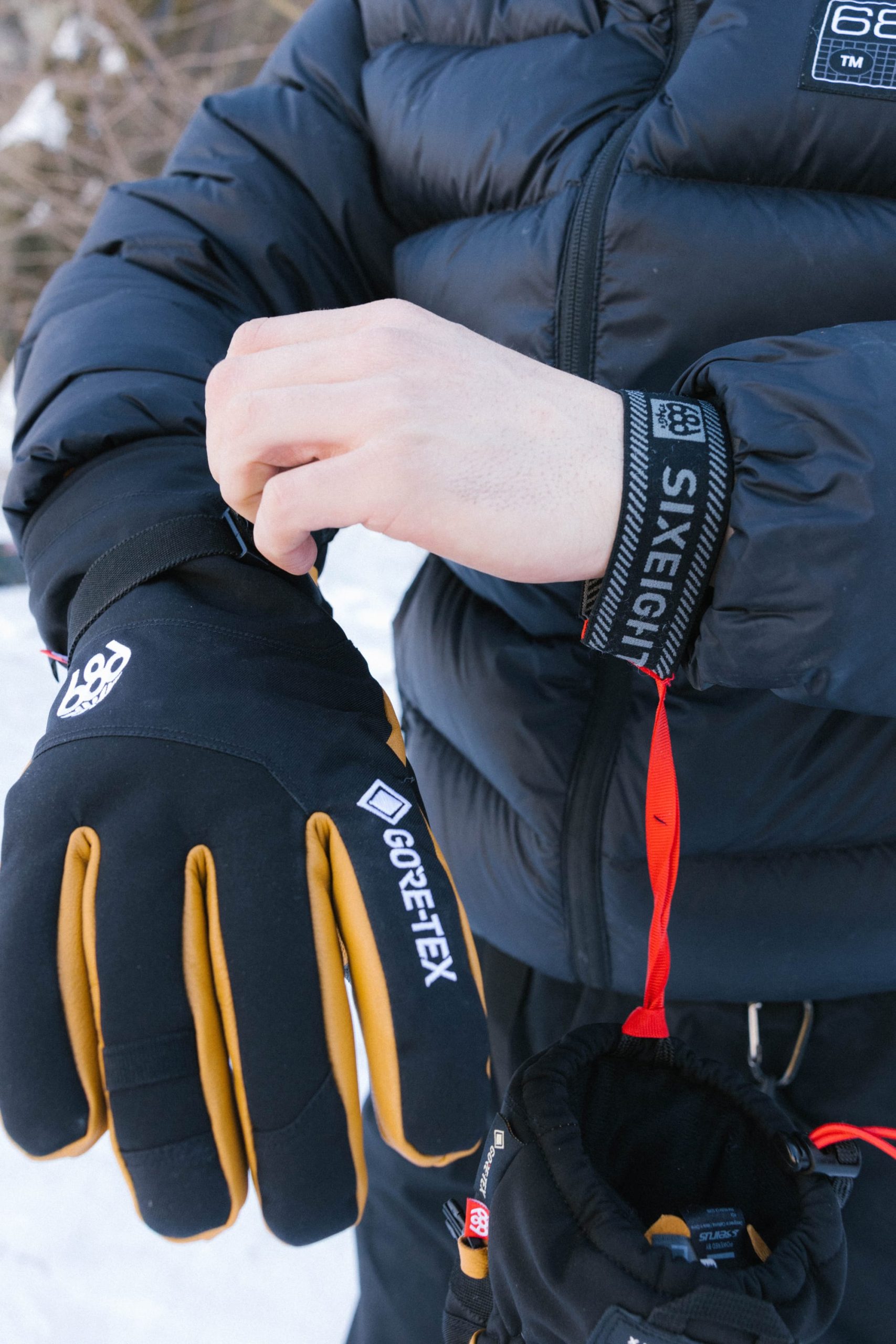 686 Men's GORE-TEX® Leather Linear™ Glove - Image 4